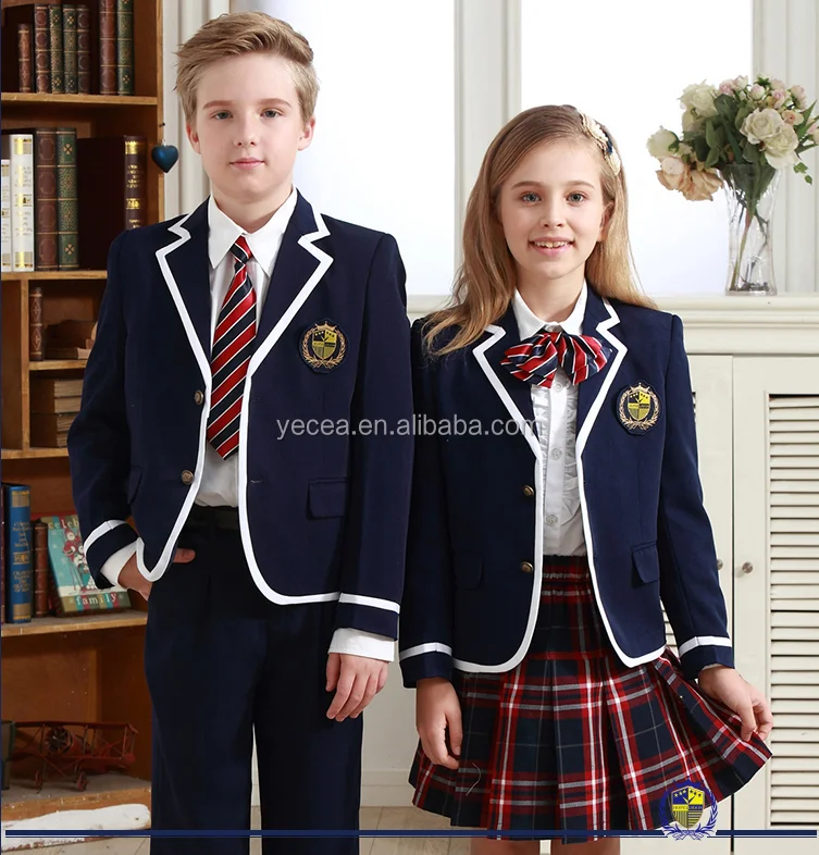 England designs uniform school blazer set for primary school