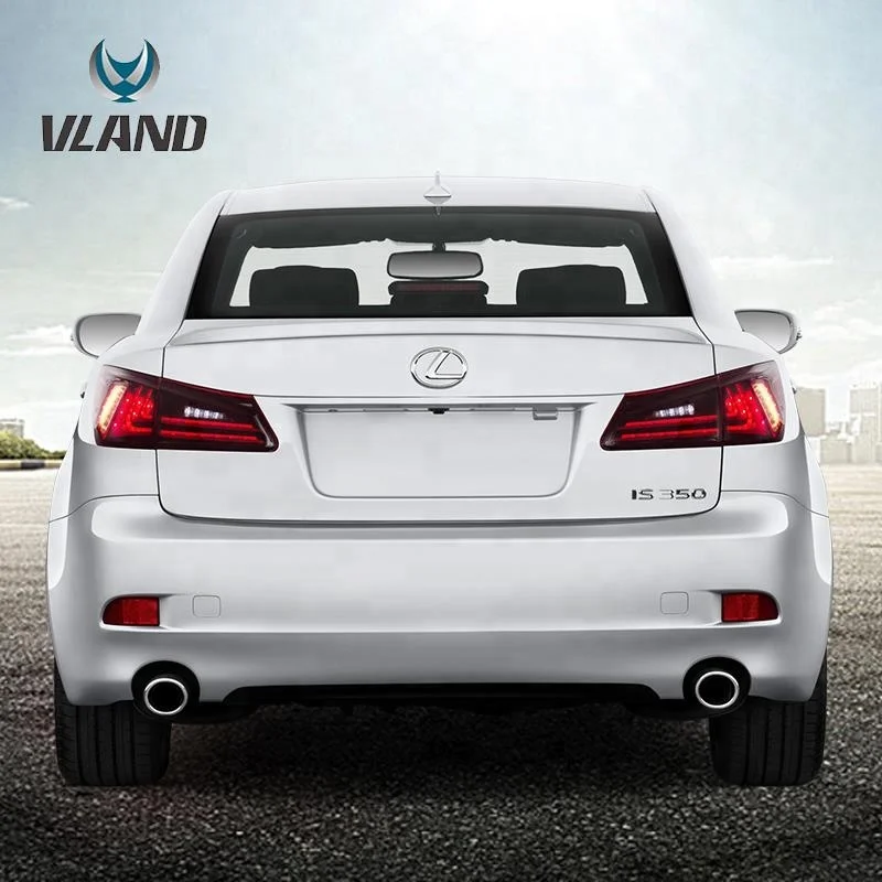 VLAND factory manufacture wholesale Tail Lamp Assembly Tuning LED Taillights 2006-2012 IS250/IS350