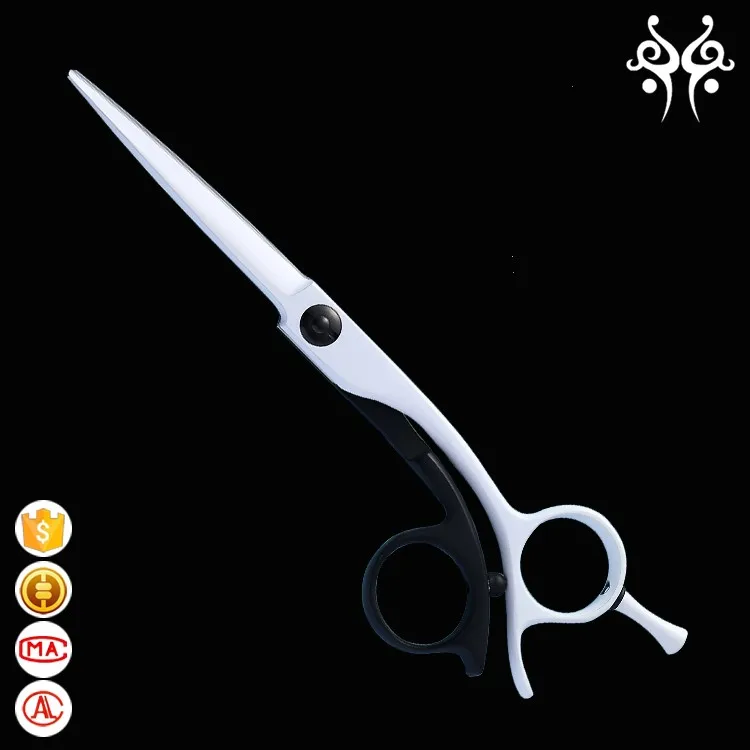 5.75 дюйма двухцветный тефлоновое покрытие дизайн для салона японский Парикмахерская Ножницы