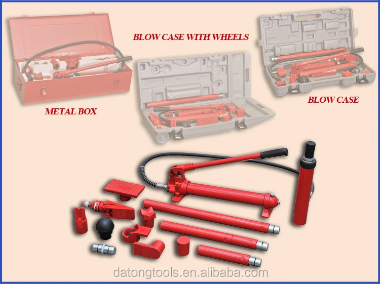 10 Ton Hydraulic Portable Power Jack Auto Repair Kit