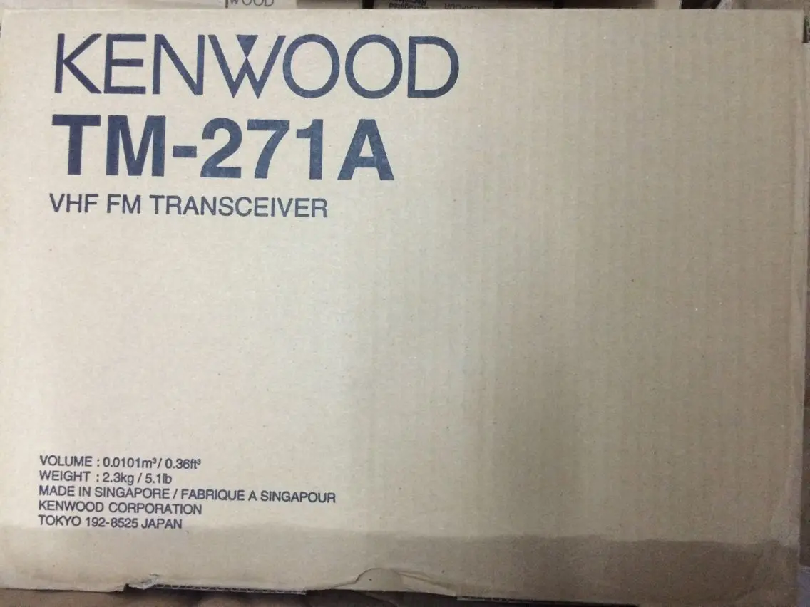 Kenwood TM-271A 60w vhf mobile car radio transceiver with vehicle mounted