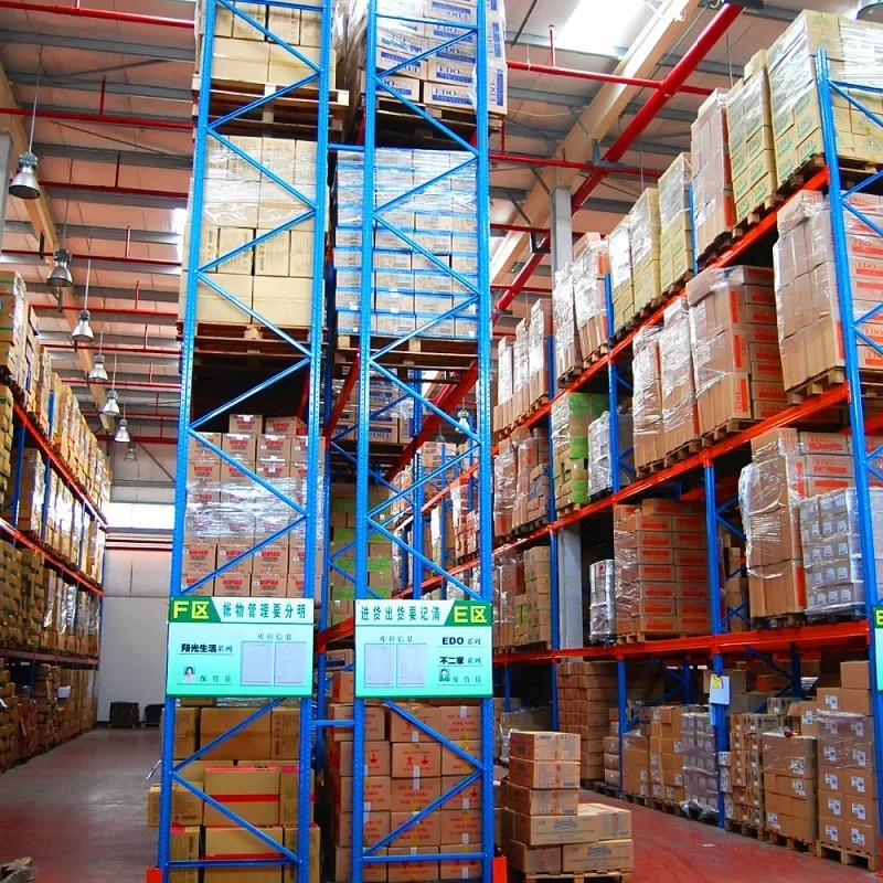 Good Quality Q235B Steel Warehouse Rack Stacking Racks Shelves