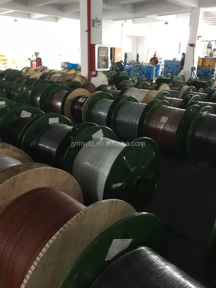 self-controlled self-regulating heating shielded cable wire