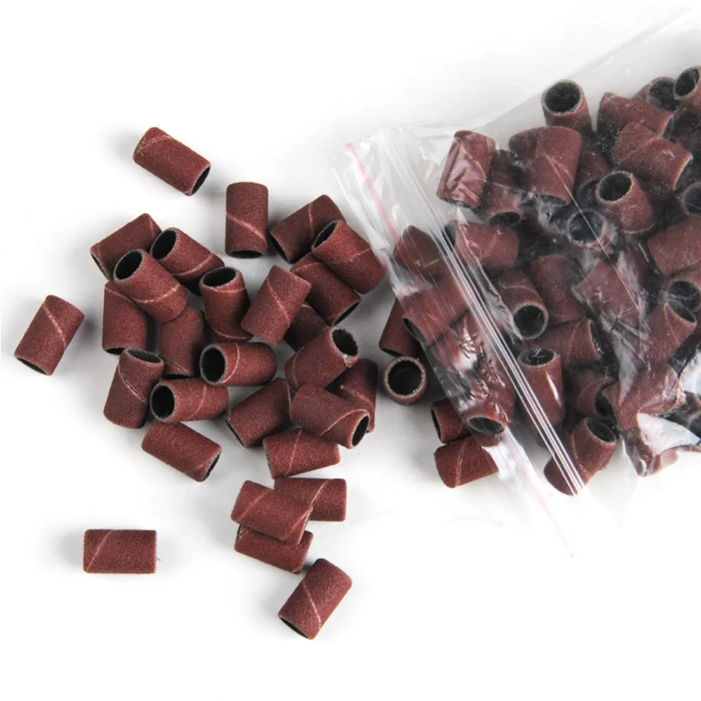 
Sanding Bands nail drill bits for Nail Manicure Pedicure #80 #120 #180 