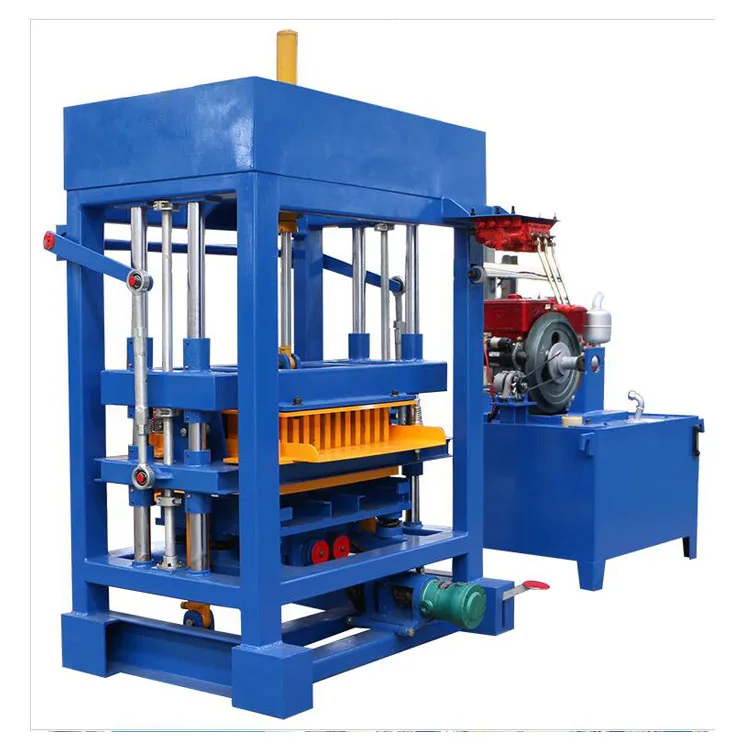 Qtj 4 40 Cement Block Brick Making Machine Kenya