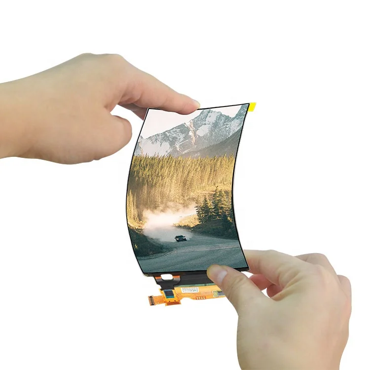 2K 5.5 Inch 48 Pin 1440*2560 Flexible Oled Sunlight Readable High Brightness 400 nits Foldable Slim Mipi Screen