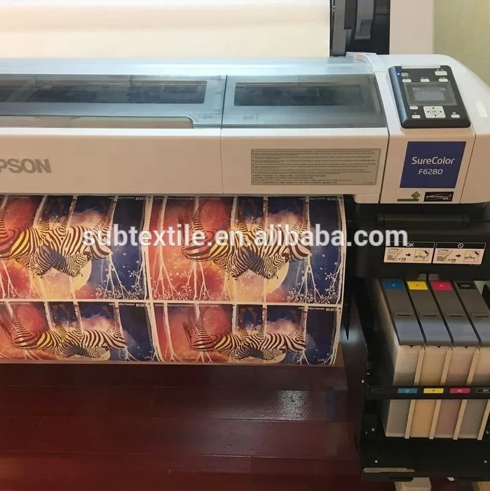 1.1m 0.9m 0.6m 1.6m width 80gsm sticky dye sublimation paper for sportswear and polyester