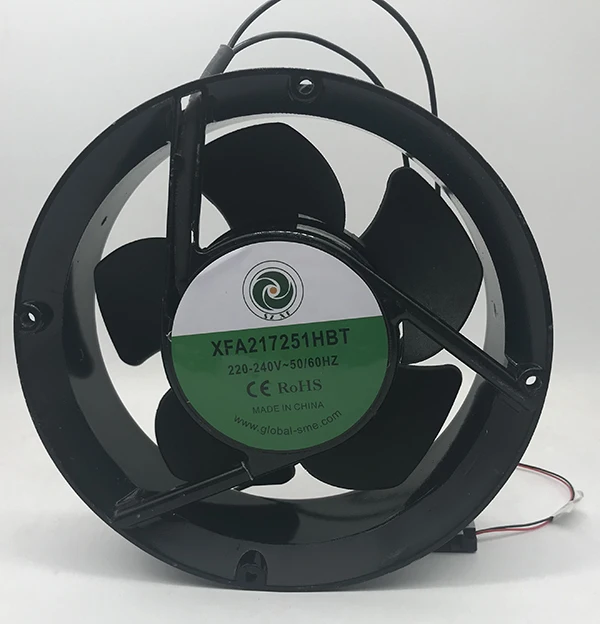 Sleeve bearing AC cooling fan 17251 172*150*51mm AC ventilation fan radiator cooling fan motor