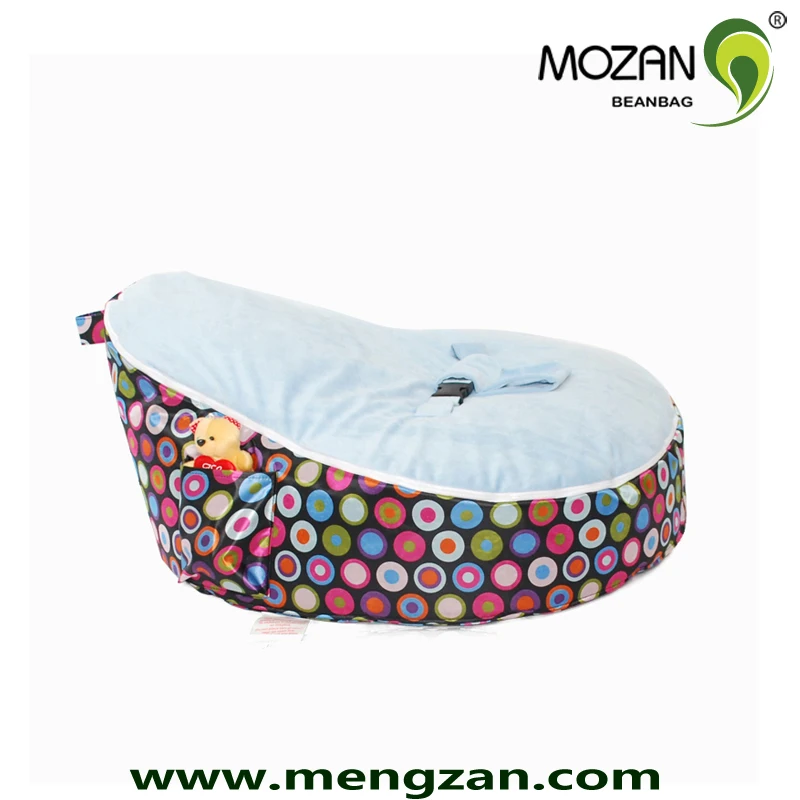 comfortable warm baby bed soft velvet baby bean bag