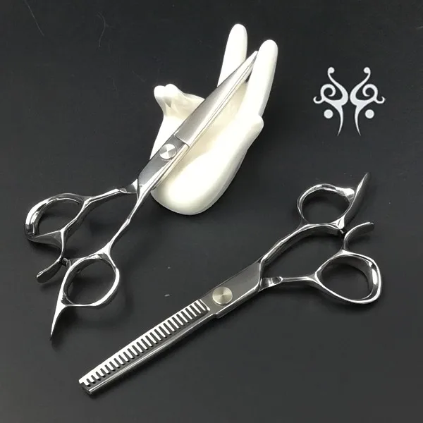 Reversed Blade Hair Scissors Made Of Japanese Cobalt Steel Barber Scissors