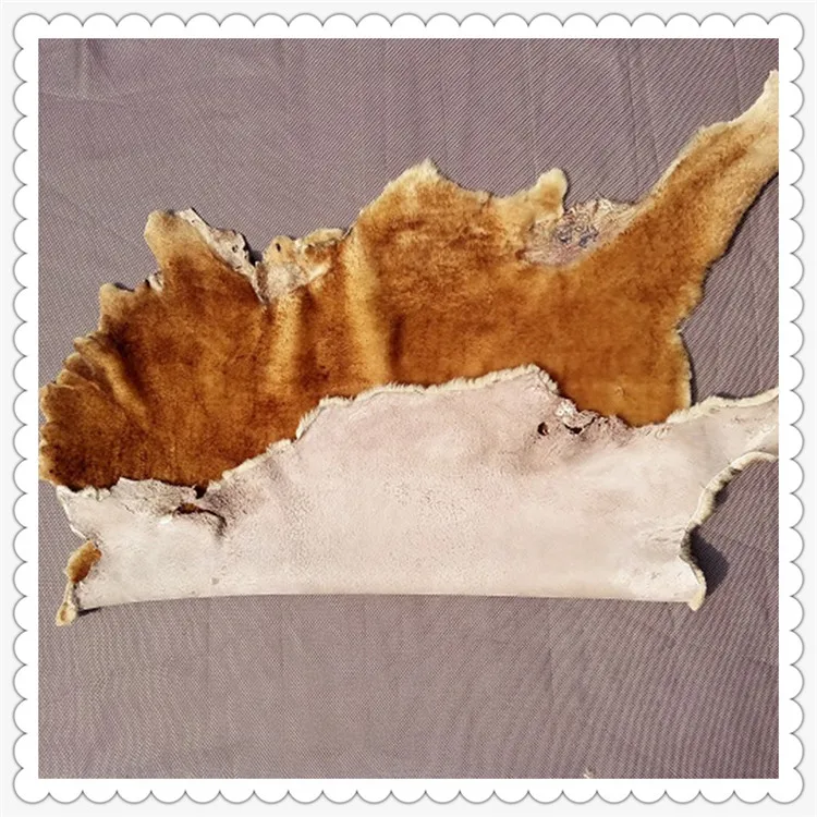 Australian sheep genuine shaped skin fur