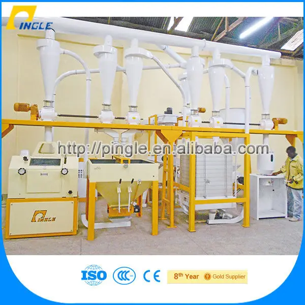
Low price hebei pingle maize starch production plant 