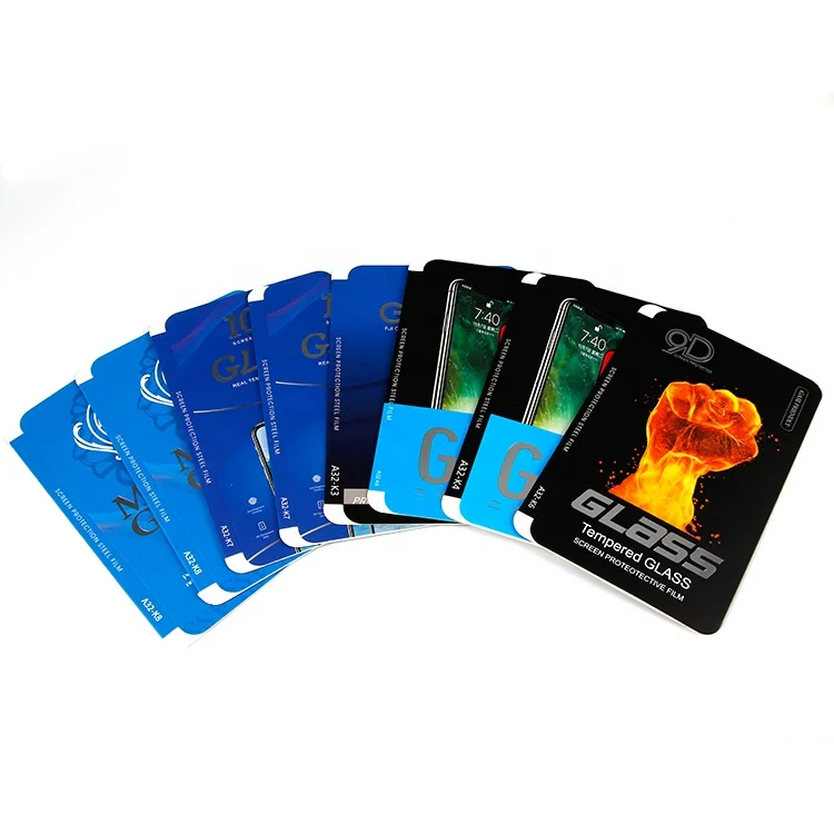 
2.5D 9D Mobile Phone S10 Tempered Glass Screen Protector For Iphone For Samsung 