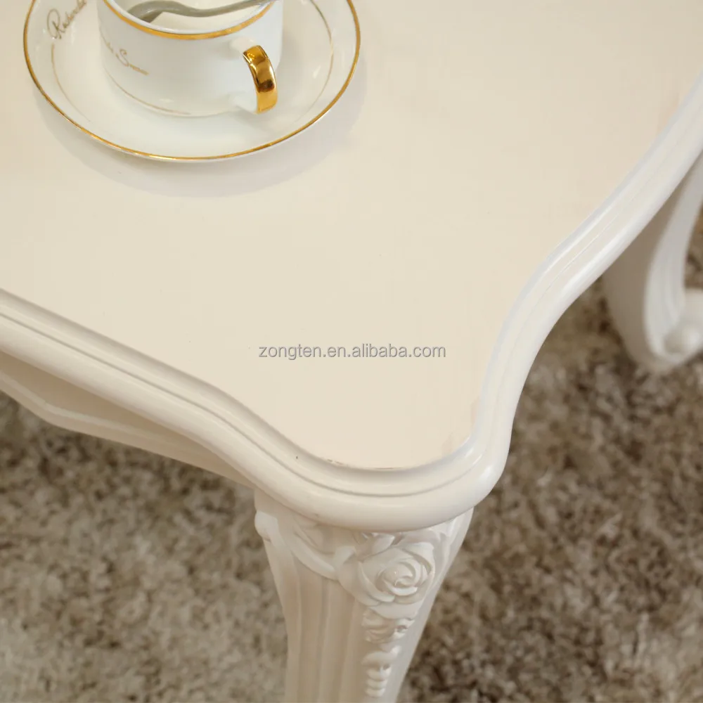 C0802 living furniture modern luxury glass coffee table wooden center table end table