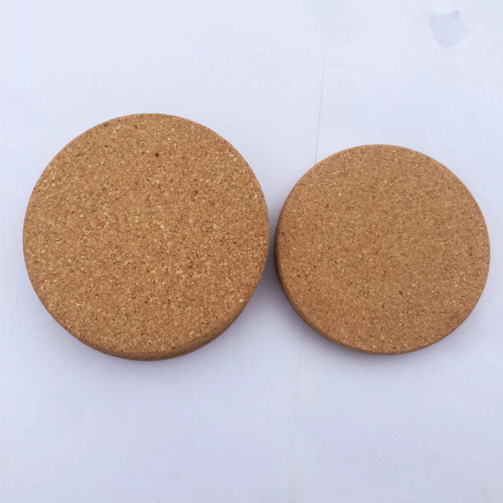 Round 9cm Blank Backing Logo Holder Print Wood Cup Printing Tin Cork Coaster Custom Cardboard Beer Coasters