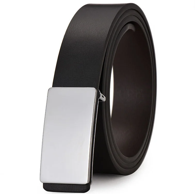 Wholesale New Fashion Men Belt leather Alloy Buckle Men casual advanced PU Belt Designer Popular Casual Business Male Belts