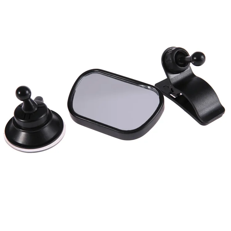 Suction Cup on Windshield/Clip on Baby Mirror for Car