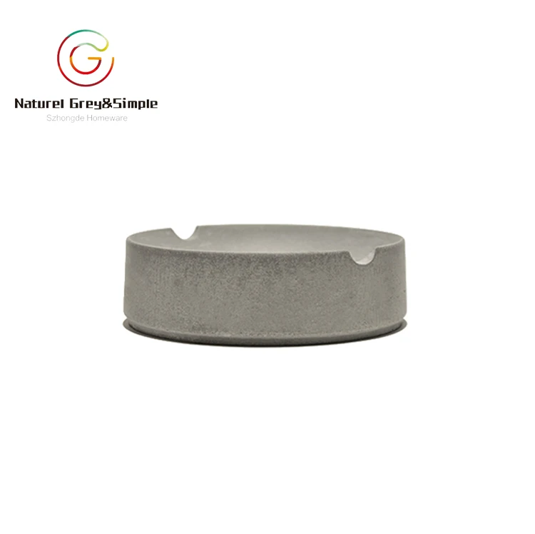 Добро пожаловать OEM & ODM Индивидуальные курительные аксессуары бетонная цементная индивидуальная пепельница для сигар