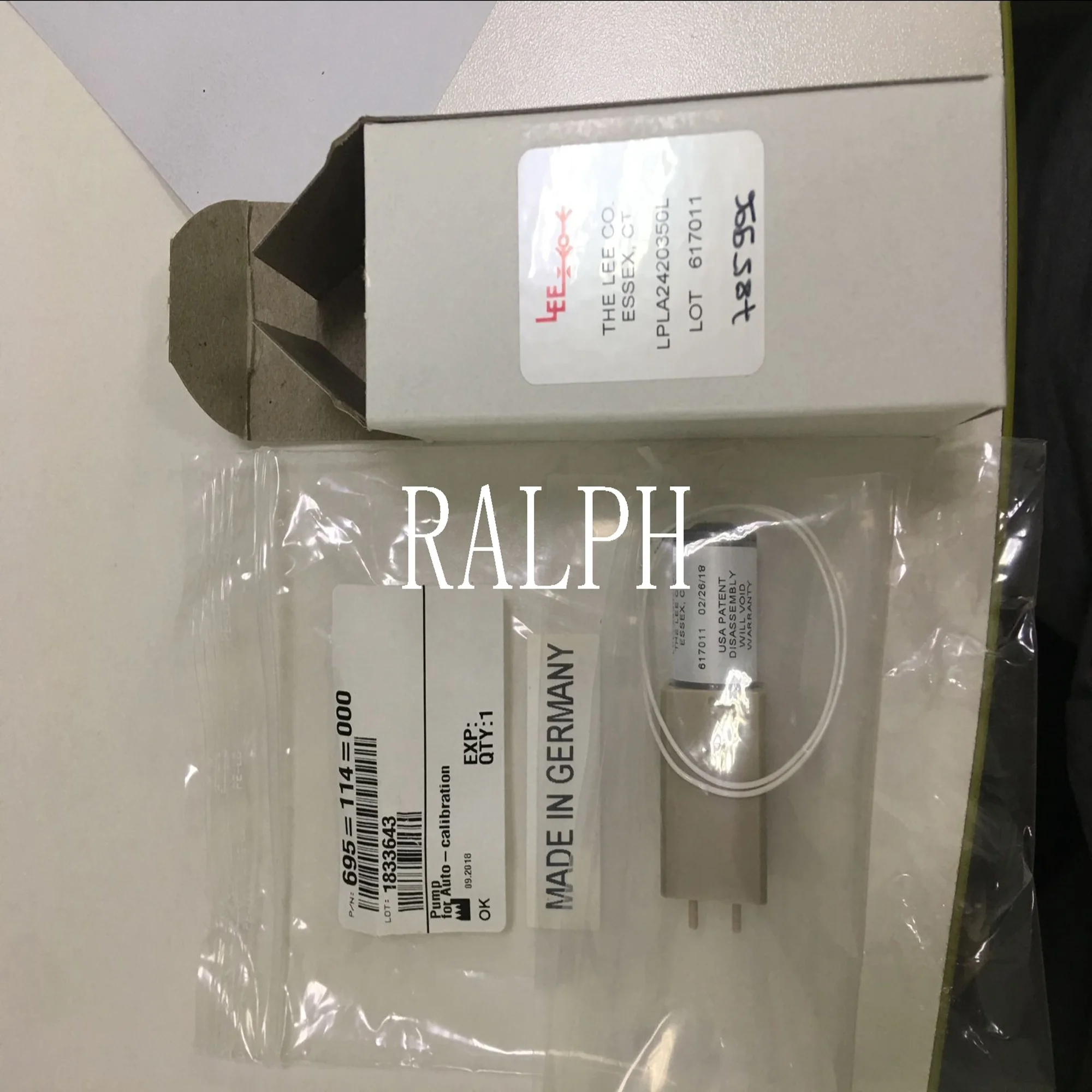 New and Original Hach/Polymetron Pulse pump  695=114=005