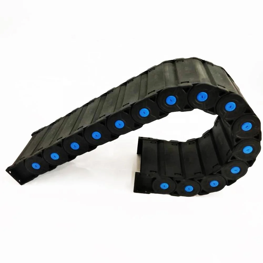 high speed cnc cable chain flexible plastic cable carrier energy chain made in china bridge type cable wire tracks