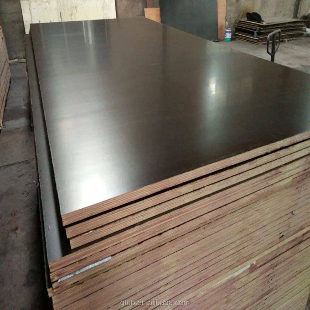 1220*2440MM Eucalyptus core Color Film Faced Plywood of Concrete form board