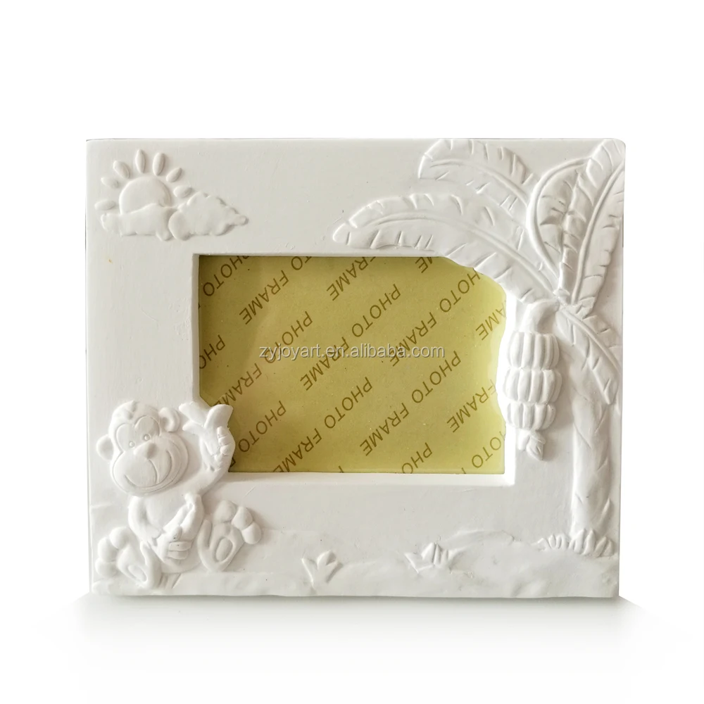 DIY Painting Ceramic Picture Photo Frame for home deco