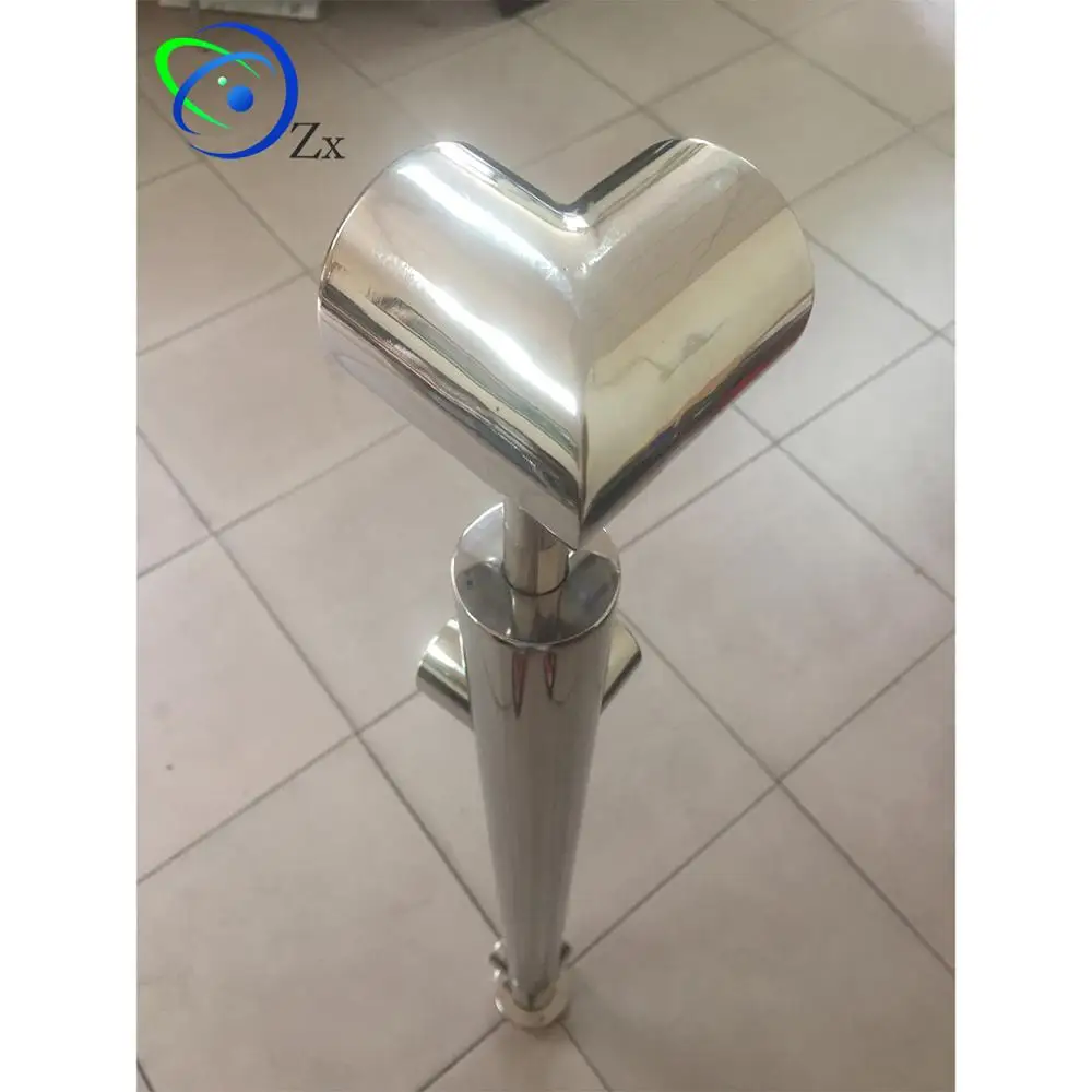 304/316 Stainless steel stair handrail /outdoor deck balustrade/protective guard baluster/external porch balcony railings inox