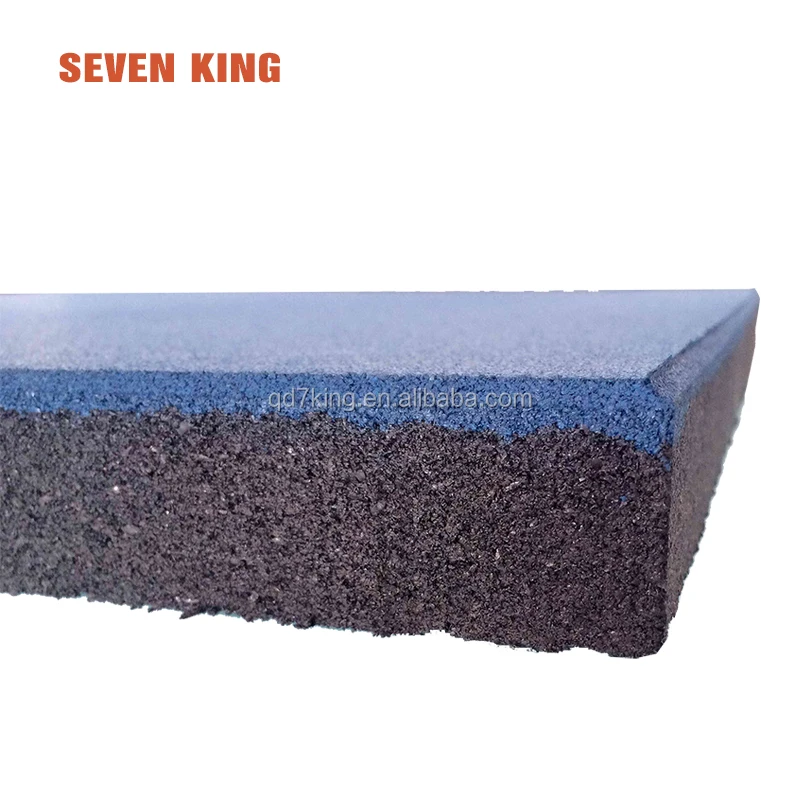 QD 7king China Manufacturer outdoor tiles rubber flooring for gym rubber mat