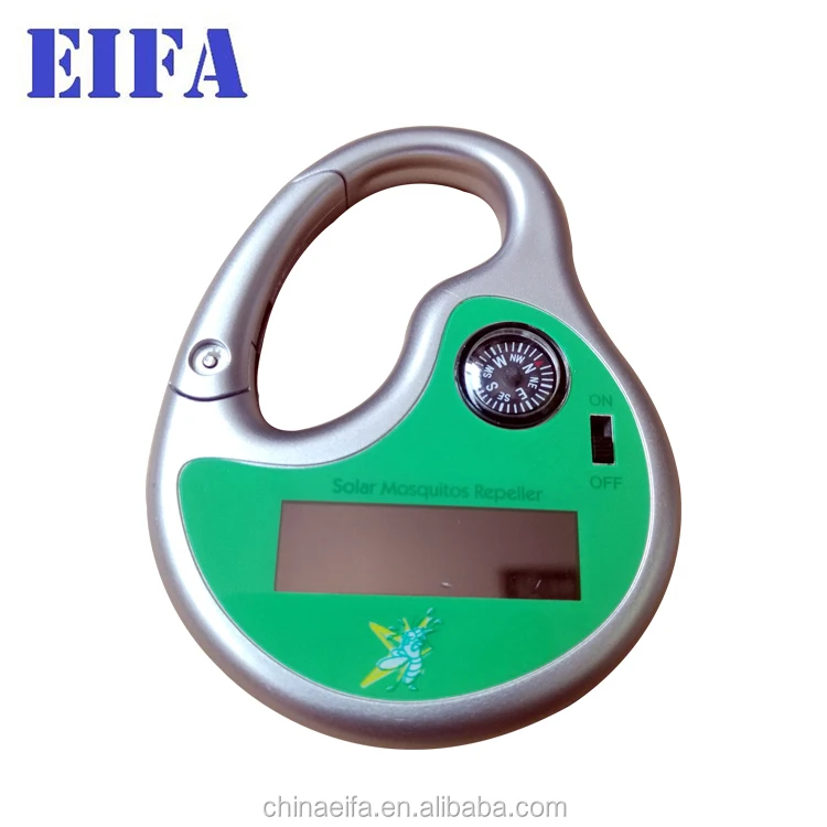 
Good sell solar portable mosquito repeller for outdoor use hook type solar portable ultrasonic mosquito repeller 