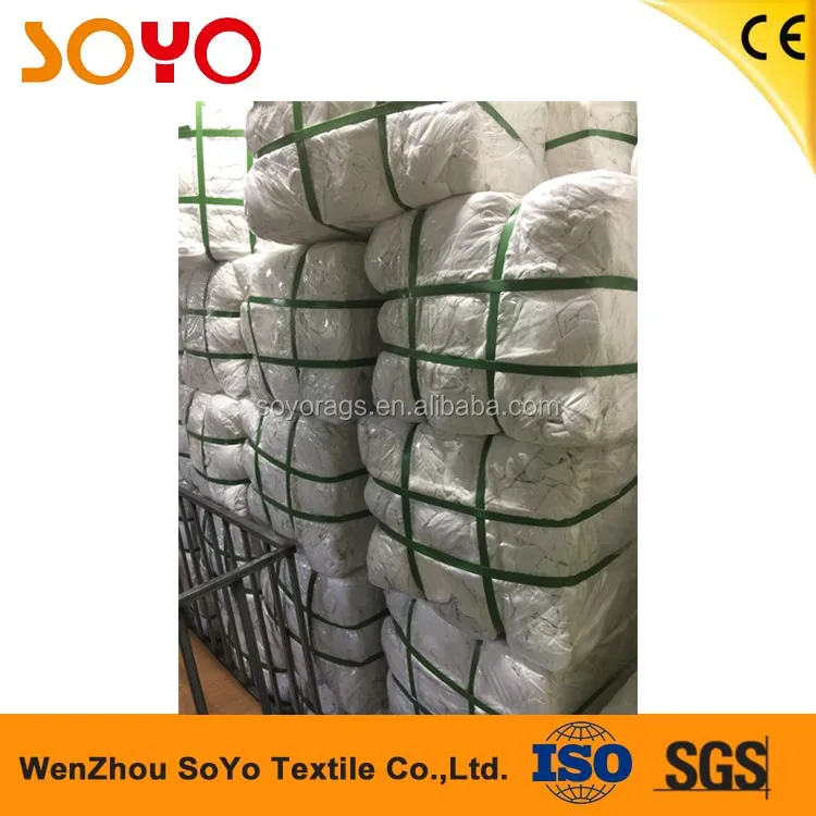 cheap price cotton towel rags used bath towel rags for exporting