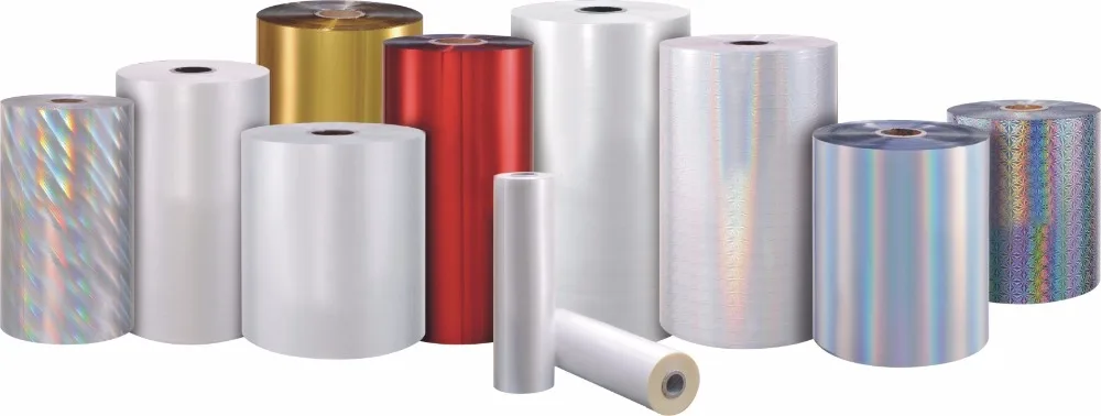 High Quality Gloss and Matt Bopp PET Hologram Thermal Lamination Film