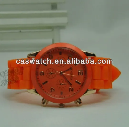 2014 new product geneva silicone watch for ladies women watches made in china cheap silicone quartz watch china manufacturer