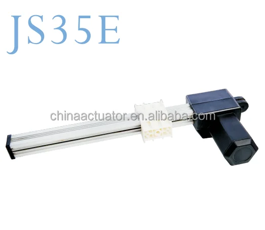 24v DC 6000n JS35E High Load Heavy Duty IP43 Linear Actuator for fitness equipment small fitting dimension sliding actuator