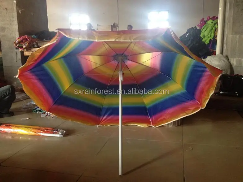 Custom beach design promotional advertising china beach umbrella