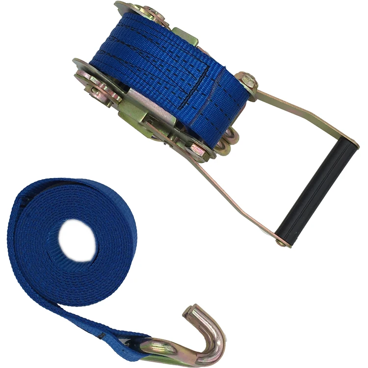 
High strength long-life material 38 mm ratchet strap 