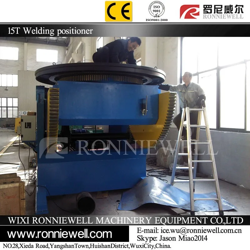 Манипулятор сварки позиционер/манипулятор Таблица