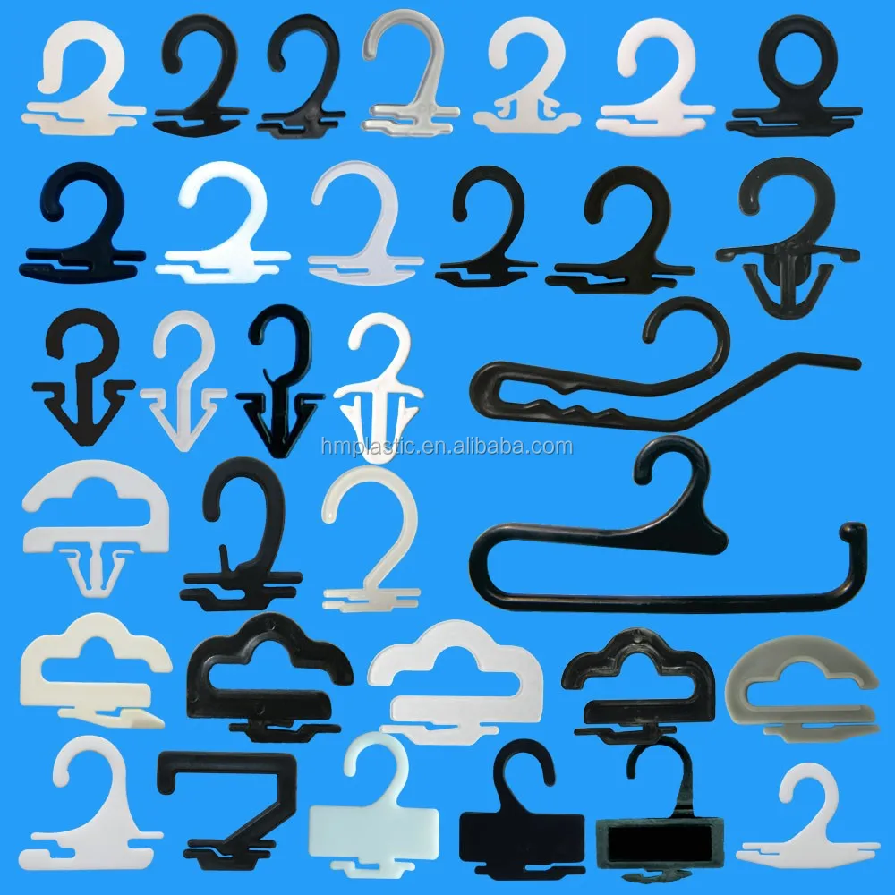 Black PP Plastic panty-hose Hanger Stockings Display Hooks