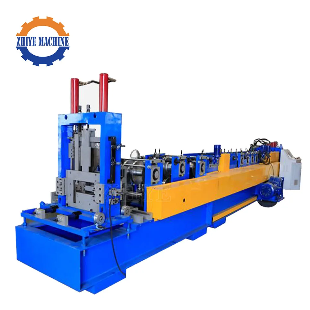 C Z U Purlin Roll Forming Machine C to Z Quick-change Purlin Machine C100-300/Z140-300 Profile C Z Purlin Production Line