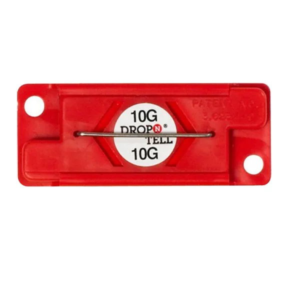 Shock Indicator Drop  n Tell Impact Sensor with Different Sensitivities Available