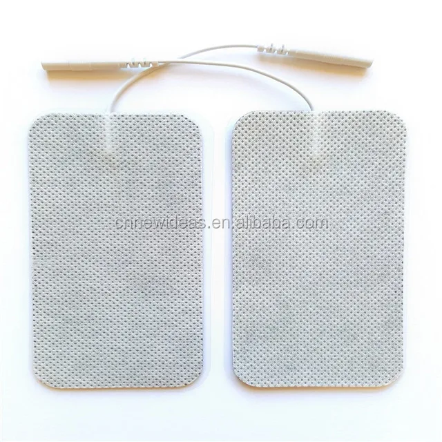 Wired Self-Adhesive Electrodes Premium Replacement Pads for TENS Units