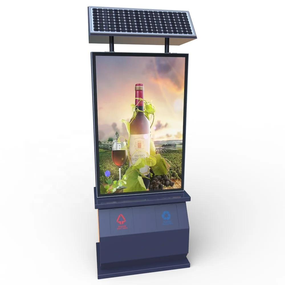 Outdoor Advertising LED single or double sided floor standing Light Boxes/billboard/light signs