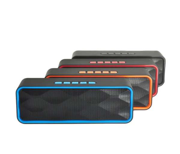 Amazon Top Sell Factory Outdoor Portable Stereo Speaker with HD Audio Enhanced Bass Dual Driver TF Card Speaker