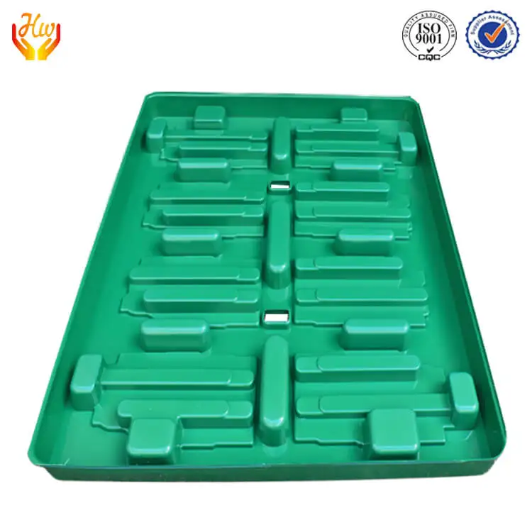 2022 Thermo formed ABS Plastic Tray Large Size Vacuum Forming Plastic Turnover Trays