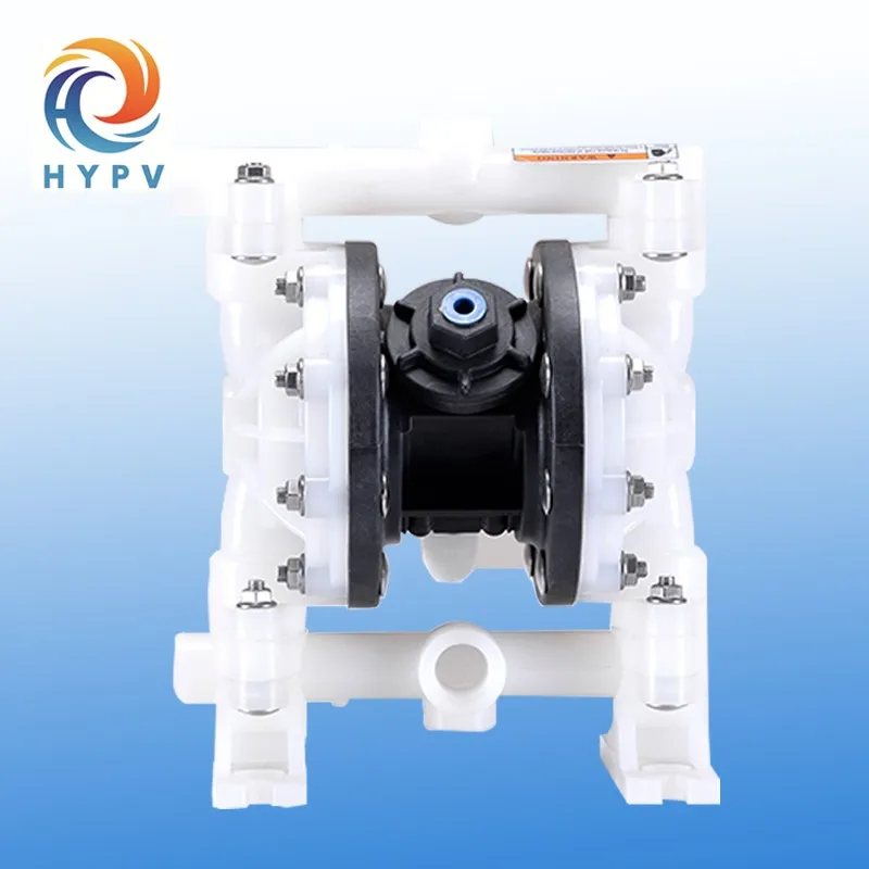Low Pressure With Kynar Membranes High Suction Pneumatic Diaphragm Pump