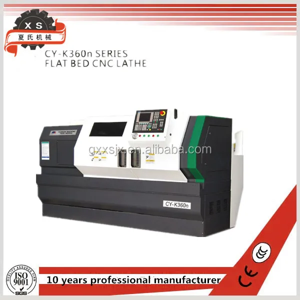 1000mm CY-K360n horizontal CNC lathe machine with flat bed