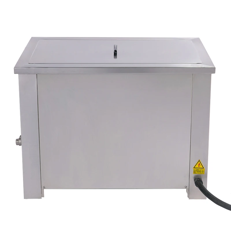 Ultrasonic cleaning machine for laboratory parts