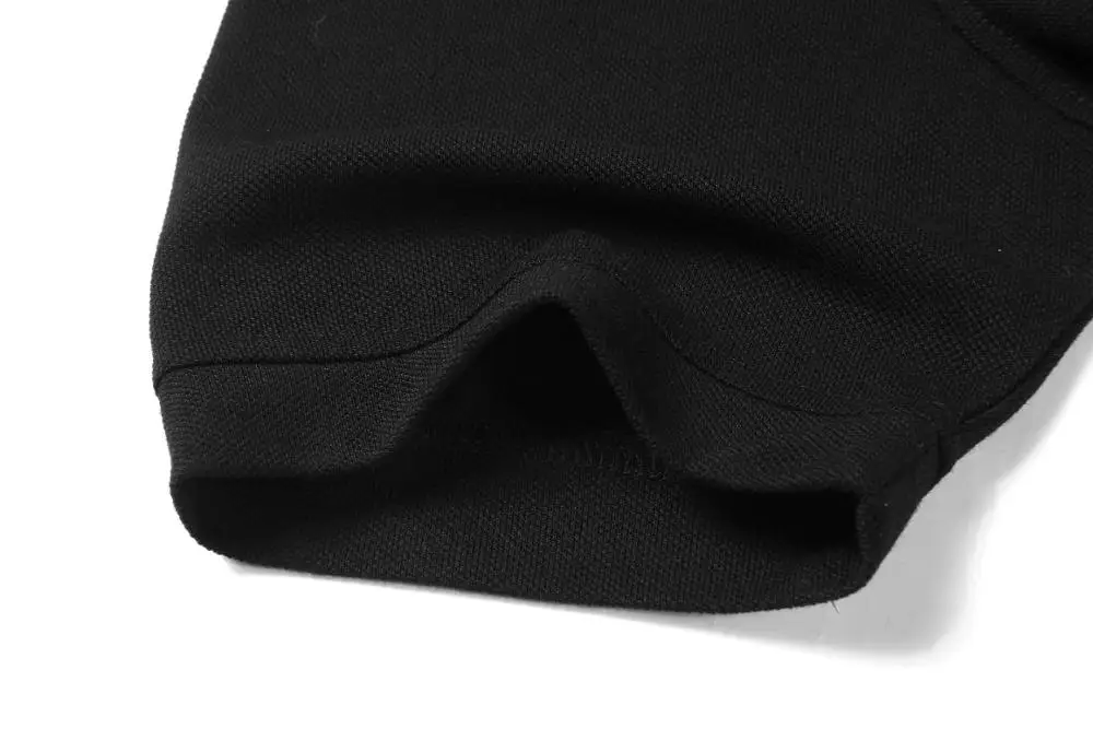 Mens Formal Office Working Shirt Short Sleeve Cotton Polyester Sport Breathable Polo Shirts