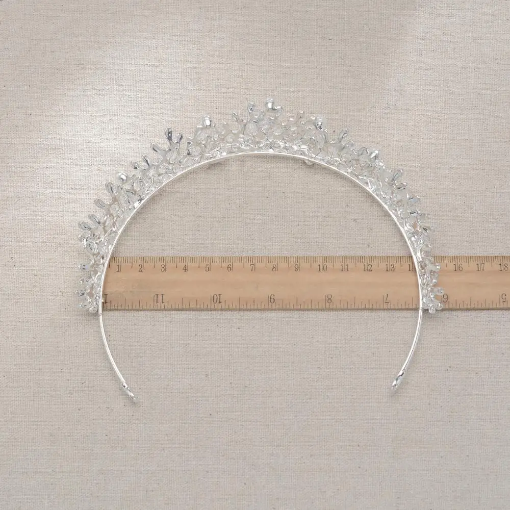 
Wholesale factory price Pearl Princess Crown Tiaras wedding Crowns for Bride 