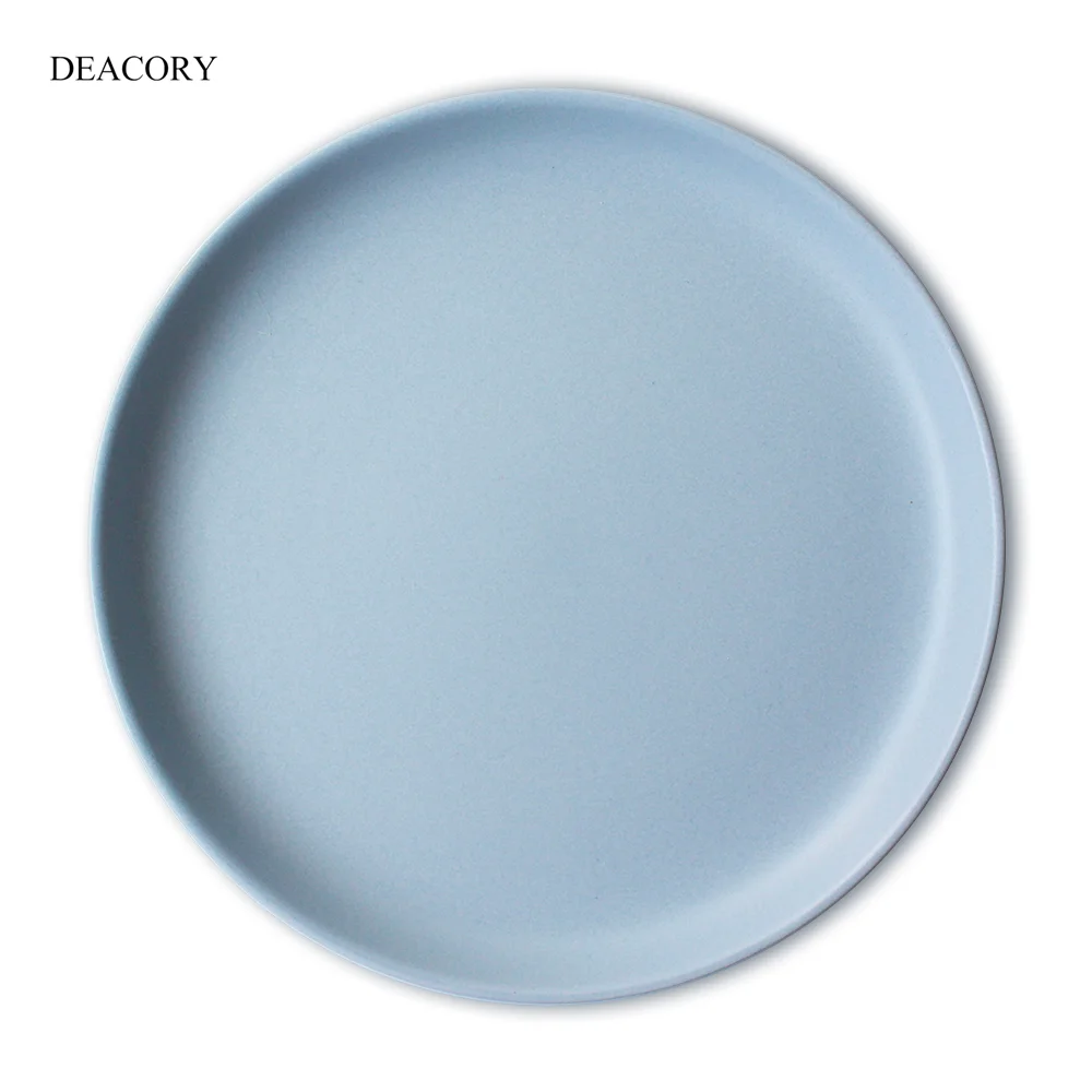 Wholesale black stoneware ceramic plate sets for wedding rental