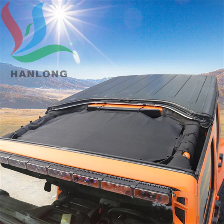  ПВХ сетчатая ткань для автомобильной крыши солнцезащитные крышки Jeep